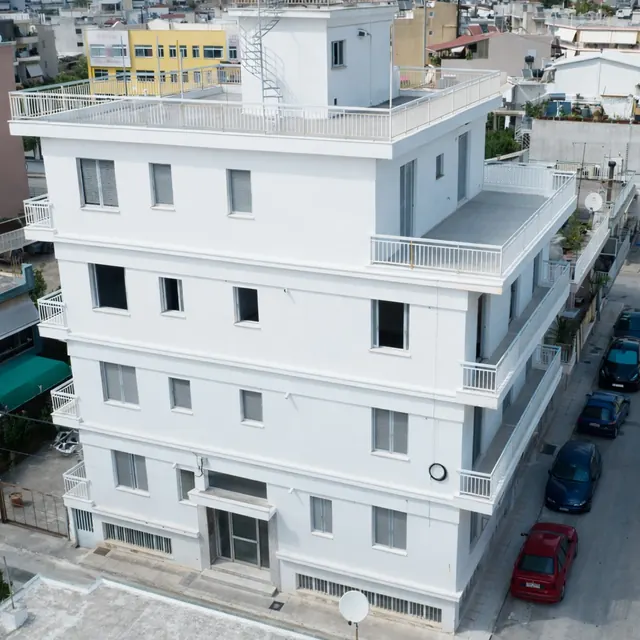 Photo of the existing MVR 19 building before renovation